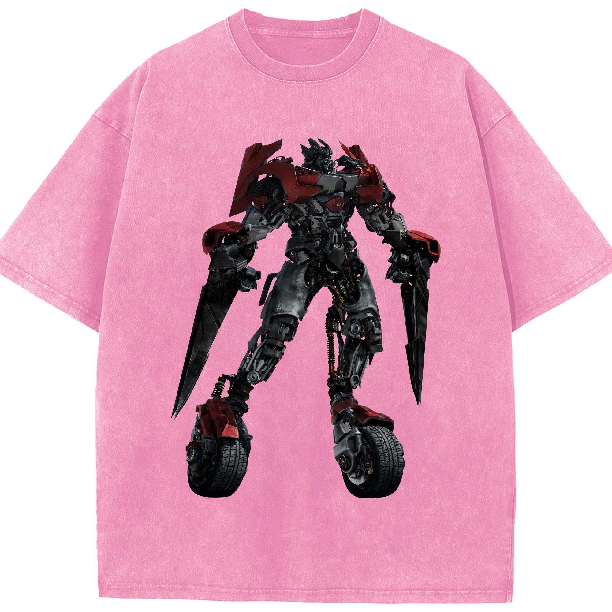 （画像用） Transformers トランスフォーマー 綿100% ヴィンテージ風 半袖Tシャツ（フロントプリント）